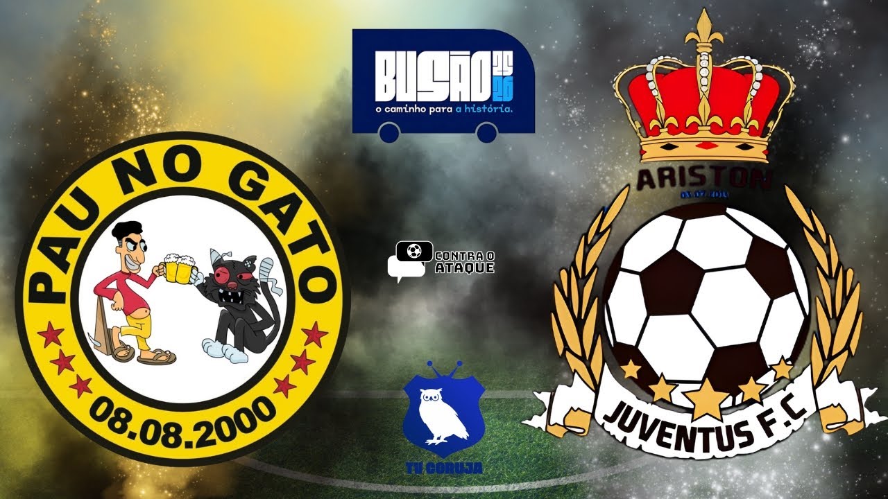 🔴 AO VIVO - PAU NO GATO x JUVENTUS F.C. - COPA DO BUSÃO - RODADA 1