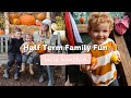 Half Term Fun | New Hair &amp; Pumpkin Picking