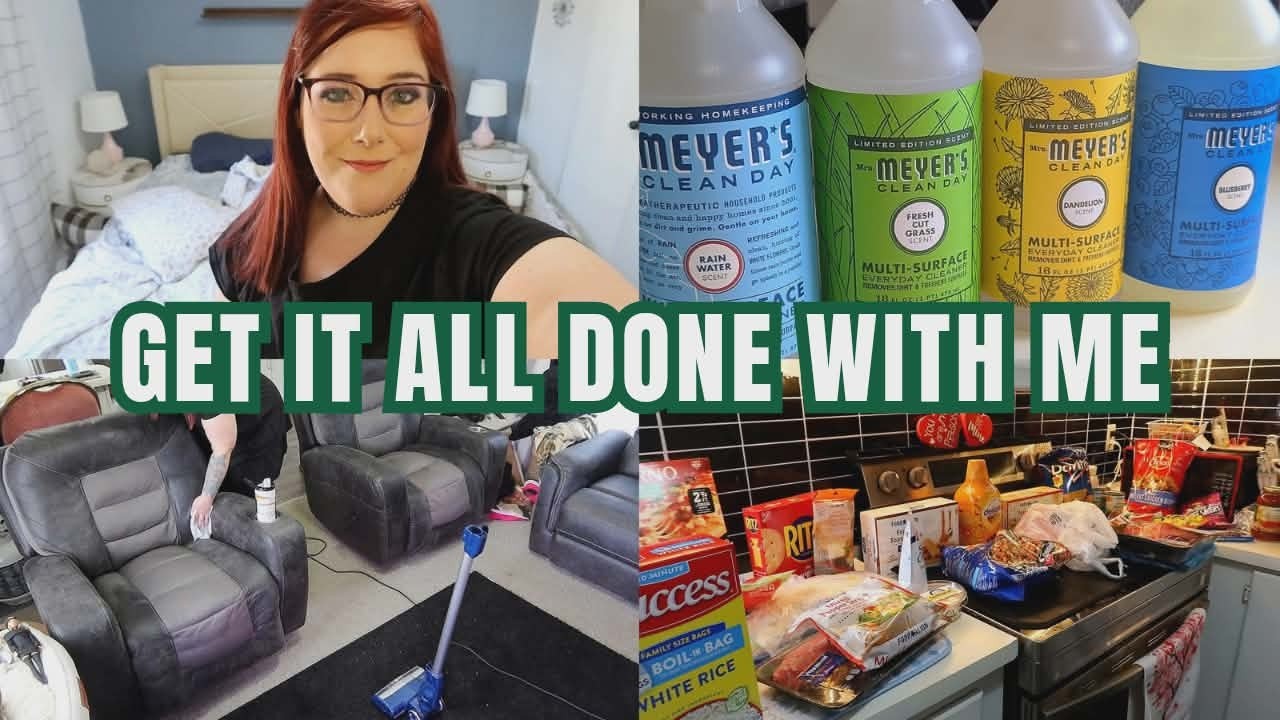 HOME UPDATE PLANS GET IT ALL DONE AMAZON HAUL, CLEANING AND GROCERY HAUL