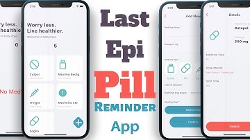 Flutter Local Notifications | Push Notifications - Build a Pill Reminder App with Provider & RxDart