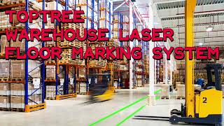 TOPTREE - Warehouse Laser Floor Marking System Virtual Line
