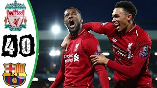 ملخص كامل وأهداف مباراة 'ليفربول وبرشلونة'(4-0)عصام الشواليHD نصف نهائي دوري أبطال أوروبا⚽⚽⚽⚽❤