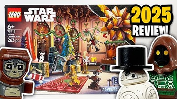 LEGO Star Wars Advent Calendar (75418) - 2025 Set Review