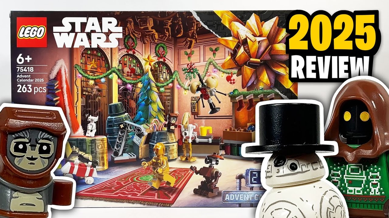 LEGO Star Wars Advent Calendar (75418) - 2025 Set Review - YouTube