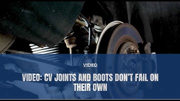Maintenance Minute: CV Axle Failures