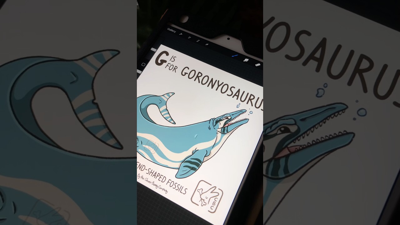 Drawing your Prehistoric Requests: Goronyosaurus