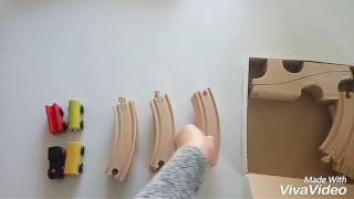 How to assemble Ikea 20pcs Wooden Train Set