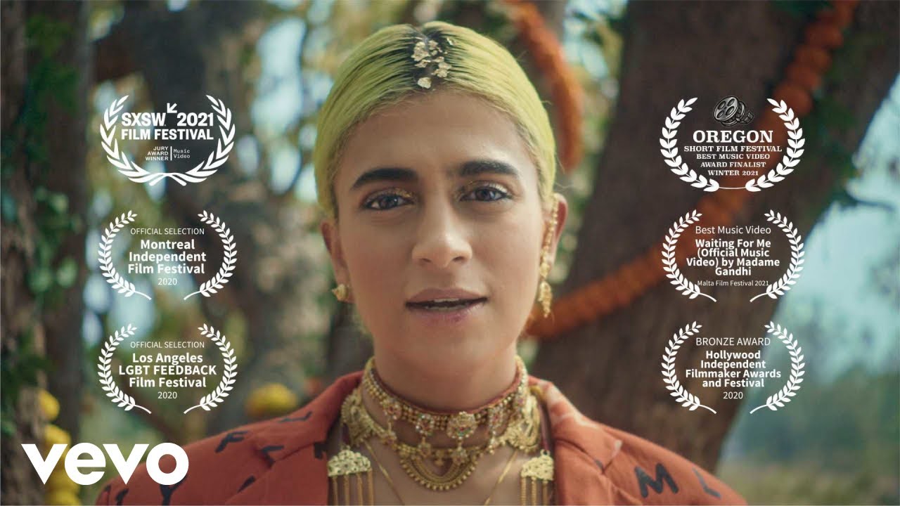 Watch Madame Gandhi's female-powered music video celebrating Indian fashion