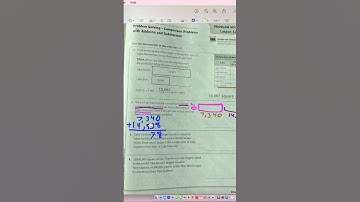 Lesson 1.8 #2 Homework, Go Math! Grade 4