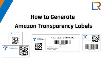 How to Create Amazon Transparency Labels Easily | Label Resizer Step-by-Step Tutorial
