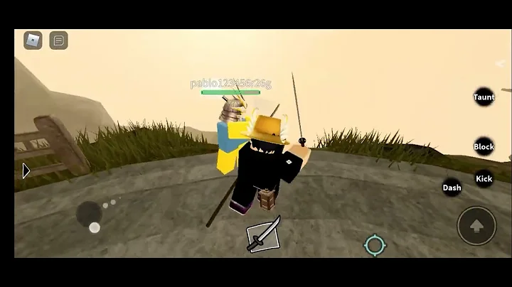 ZO Samurai Roblox gameplay(My first ever video)