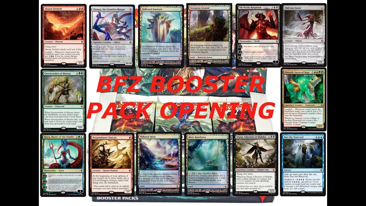 Battle for Zendkiar opening- MYTICAL PLANESWALKERS FEST