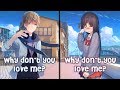 Nightcore - Why Don't You Love Me (Switching Vocals)