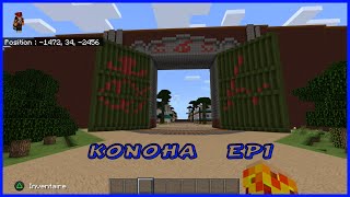 Minecraft Konoha Village Construction ep1 screenshot 5