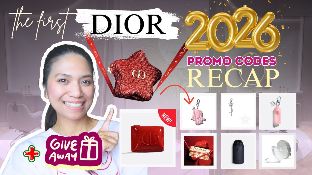 DIOR Beauty January 2026 Promo Codes + GIVEAWAY | Artsy Momsy