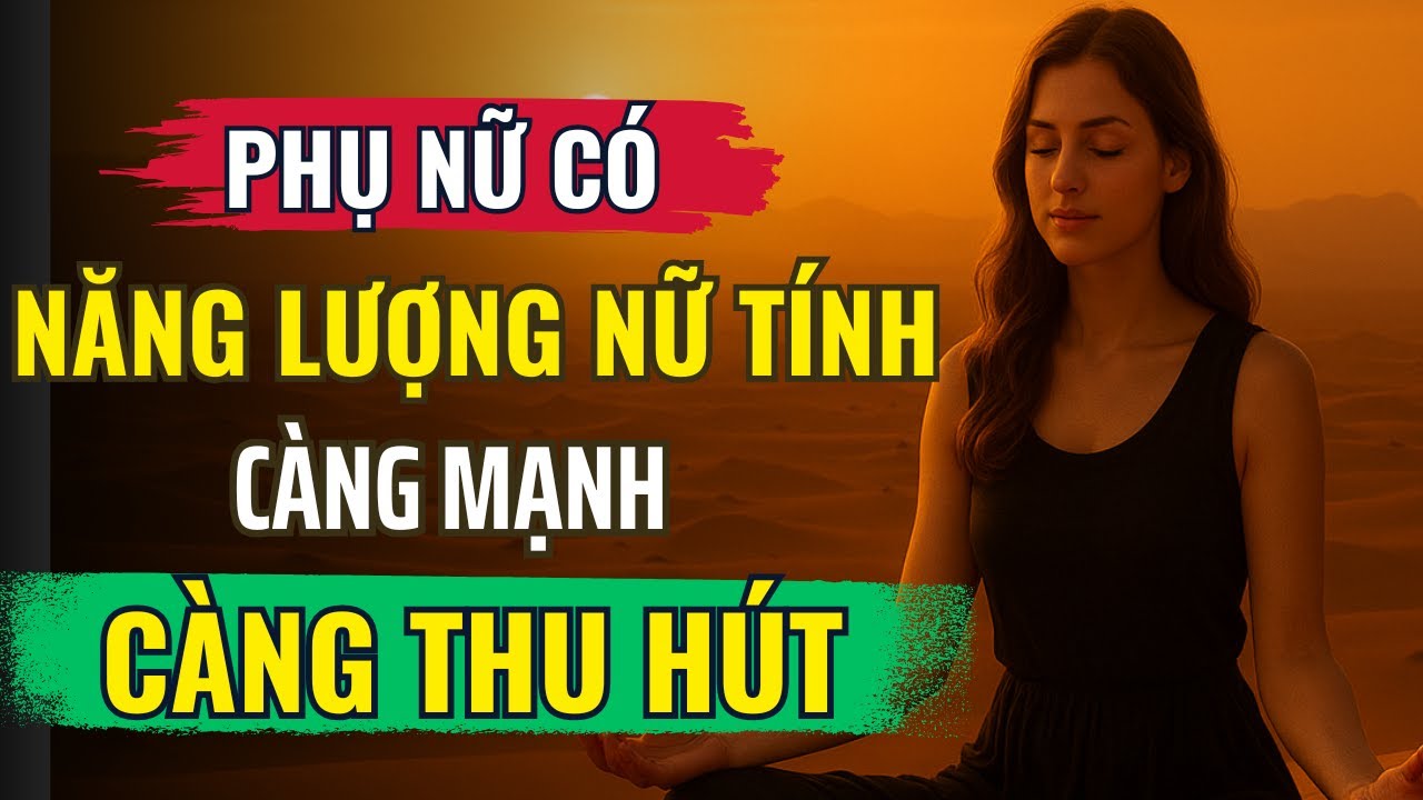 Phụ nữ tỏa ra năng lượng này, càng mạnh lại càng thu hút | Kỷ Luật Khắc Kỷ