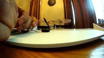 Micro foam board zephyr style plane scratch built