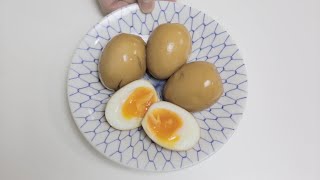 伯爵茶冷泡拉麵蛋Ramen Eggs w Earl Grey Tea