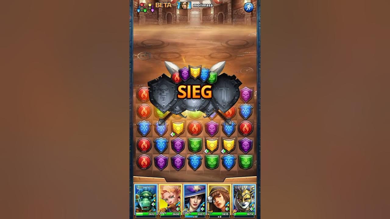 Empires & Puzzles. Helden Liga/ Teil 1. Geht scheinbar nur Hippo YouTube