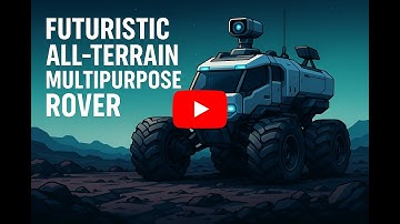 Futuristic All Terrain Multipurpose Rover