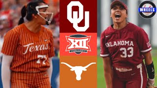 #2 Oklahoma vs #1 Texas | Big 12 Championship | 2024 College Softball Highlights screenshot 2