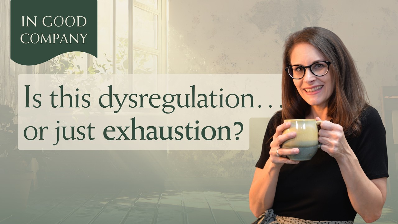 Is this dysregulation... or just exhaustion?