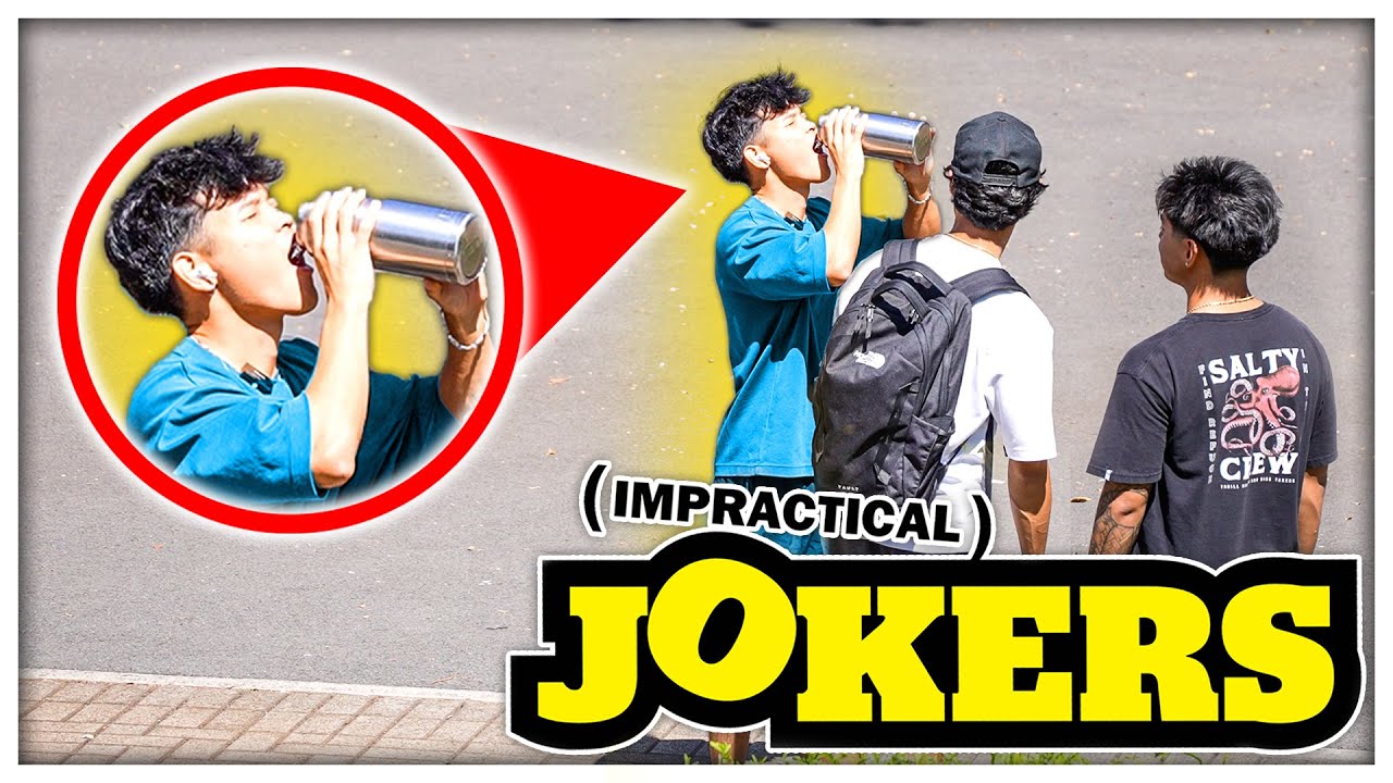 IMPRACTICAL JOKERS (college crazy dares...)
