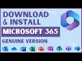 Download and install microsoft 365  office 365  genuine version