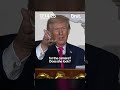 Trump pauses his speech to point to woman that looks like his daughter Ivanka.