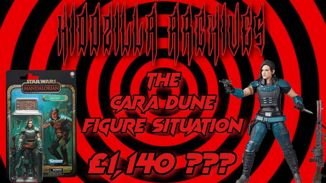 Star Wars Bkack Seires: The Cara Dune Figure Situation
