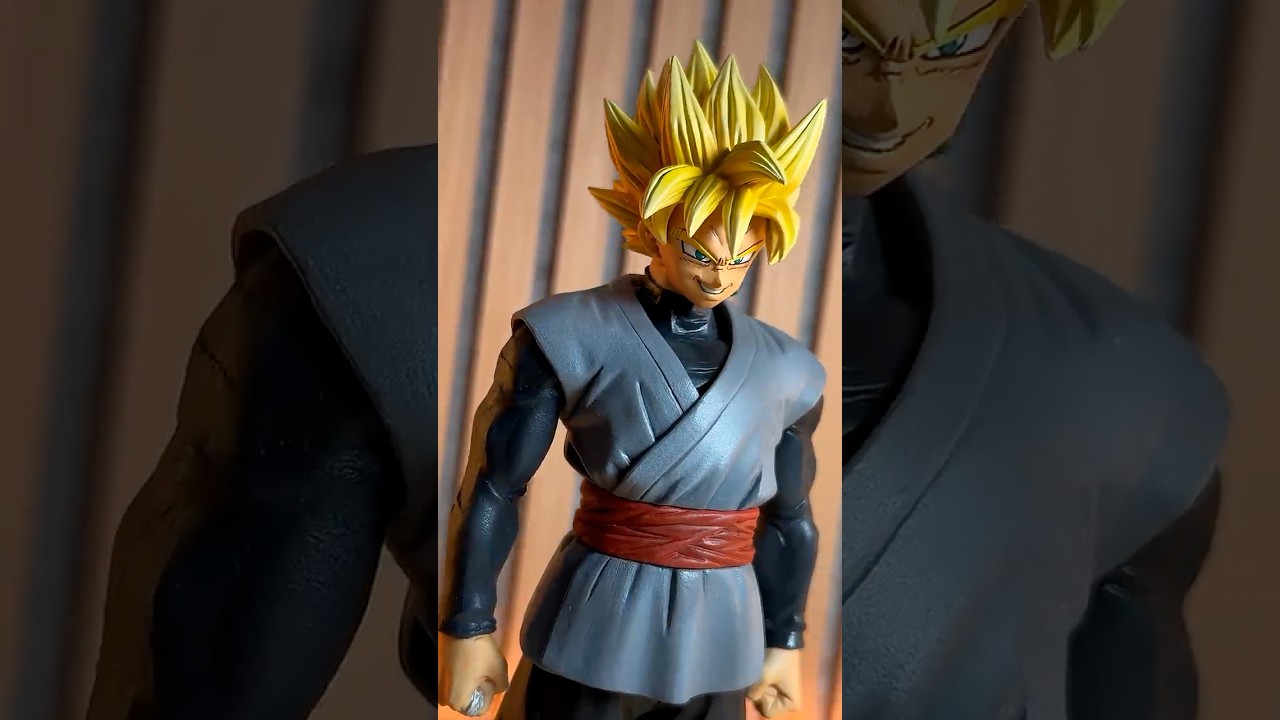 CUSTOM Super Saiyan Goku Black Figure from the 