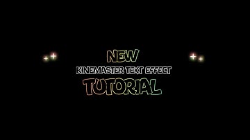 KINEMASTER TEXT EFFECT TUTORIAL PART 27 - @RockyEditingWorld