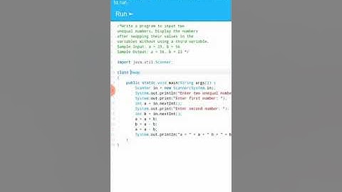Class 9th computer applications Chapter 5 (Input in Java) Back exercise Programs 15/9/2020