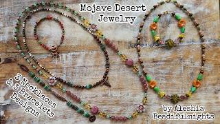 Mojave Desert Jewerly 3 Necklaces & 3 Bracelets Designs