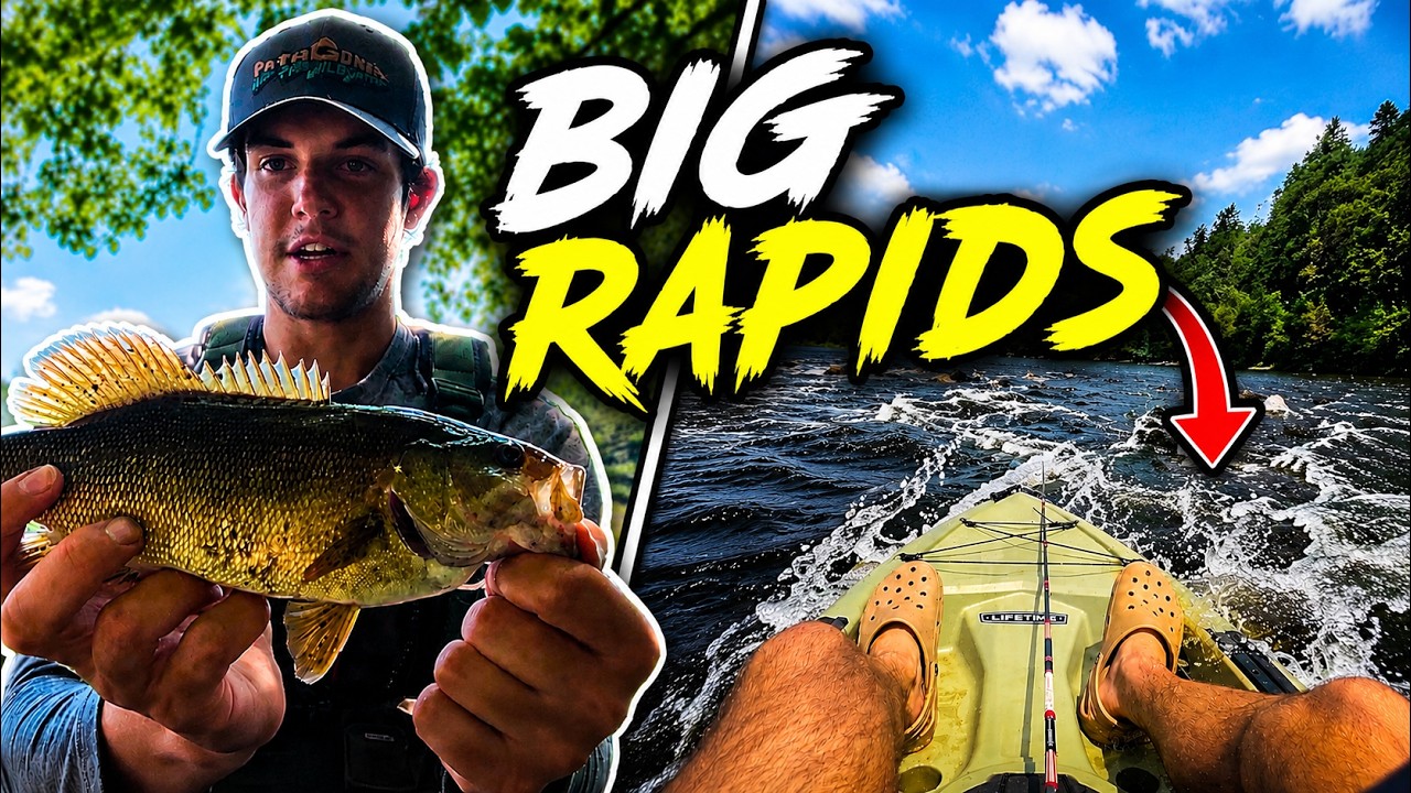 Risking The Kayak Trying To Find Big Fish!