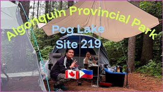 Camping at Pog Lake - Algonquin Provincial Park 