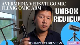 Avermedia Versati Go Usb Mic Flexi Go Arm Review Creators Dream Setup?