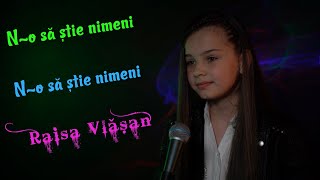 Raisa Vlasan - N-o sa stie nimeni. (Cover - Ghita Munteanu)