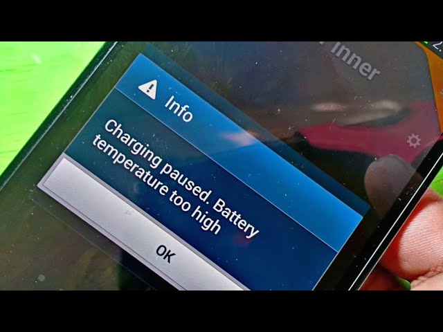 Charging paused battery temperature too high - All Samsung Mobile Charging  Problem Solution - YouTube