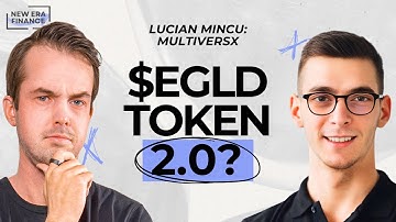 EGLD 2.0? MultiversX Founder on the Token Shift That Could Change Everything | Lucian Mincu