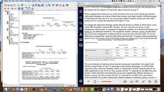 Chapter 6 SPSS Crosstabs with Significance Test