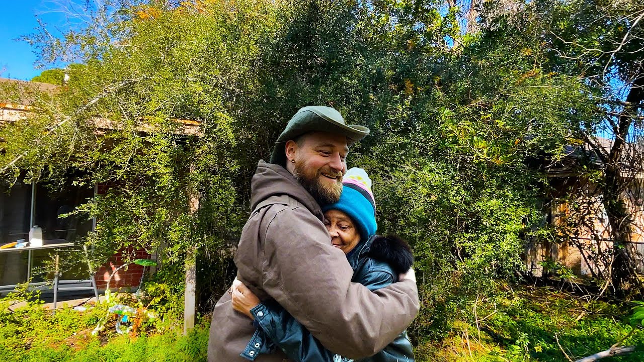 UNBELIEVABLE Backyard Transformation + Elderly Homeowner's HEARTWARMING Reaction (4K)