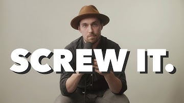 Screw the Algorithms.