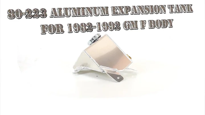 Canton Racing Products | 80-223 Aluminum Expansion Tank For 1982-1992 GM F Body