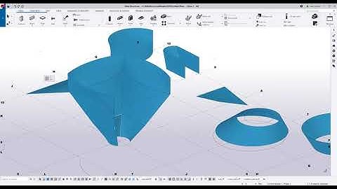 Some shapes with Lofted Plate in Tekla Structures 2019i