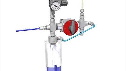 Closed Loop Sampling System S32 Back Purge Configuration  With Vacuum Connection  E1