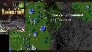Total Annihilation: Core Campaign. Mission 24 with commentary