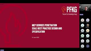 Passive fire protection - with a focus on MEP services penetrations seals
