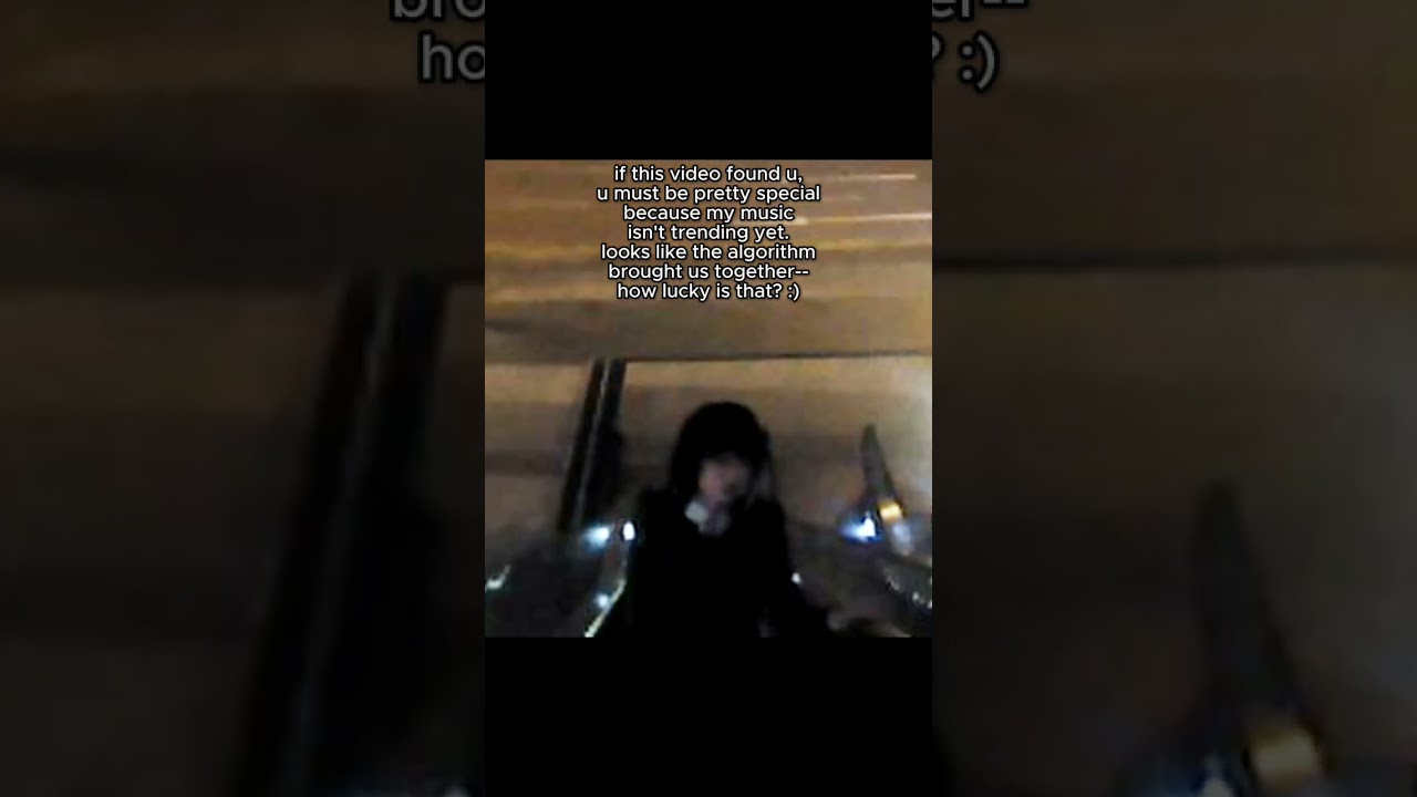 you got lucky and found me, a dark underground alt pop musician from singapore