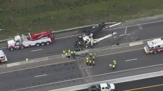 Sky 5: I-95S closed near Robeson County line